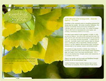 Tablet Screenshot of kumbhakyoga.com